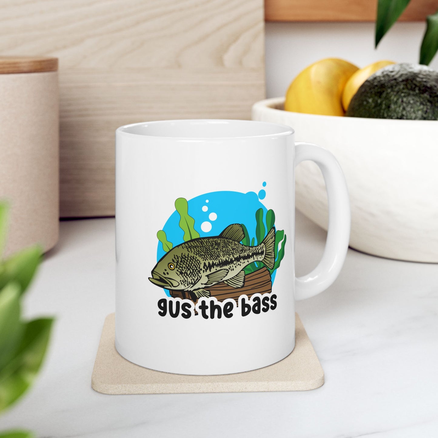 The Official Gus The Bass Mug