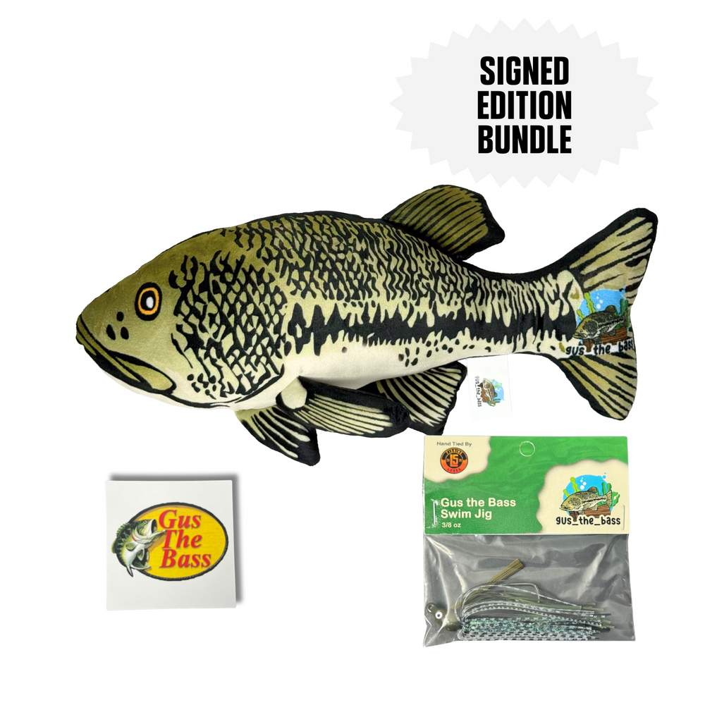 Gus The Bass Plushie Bundle