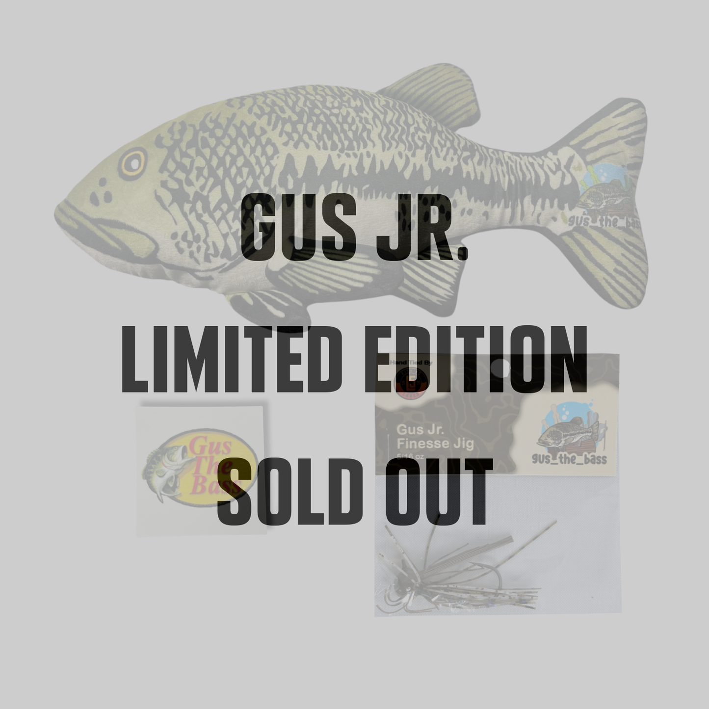Gus The Bass Plushie Bundle