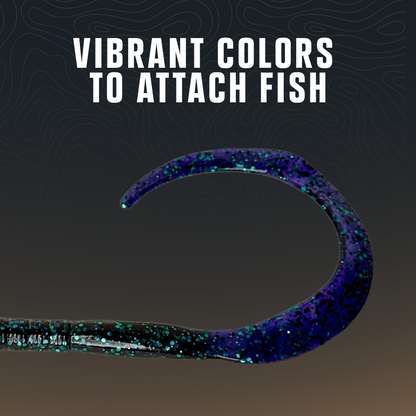 Ribbon Tail Worm - Bass Bait